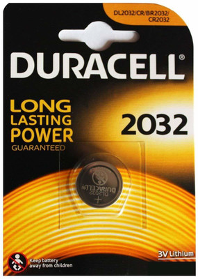 DURACELL CR2032 Coin Cell - 1 Cell  Battery