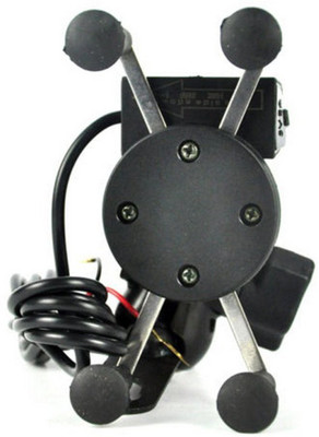 Tinix 2Amp fast charger with Bike Mobile Holder Bike Mobile Holder(Black)