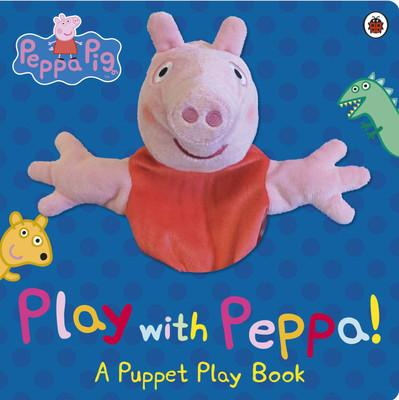 Peppa Pig: Play with Peppa Hand Puppet Book(English, Board book, Peppa Pig)