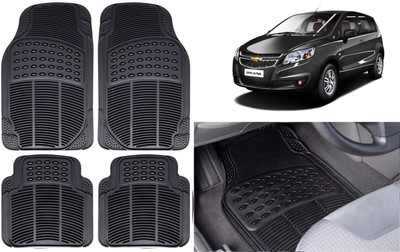 Auto Kite Rubber, PVC Standard Mat For  Chevrolet UVA(Black)