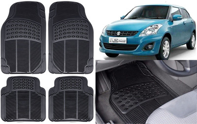 Auto Kite Rubber, PVC Standard Mat For  Maruti Suzuki Swift Dzire(Black)