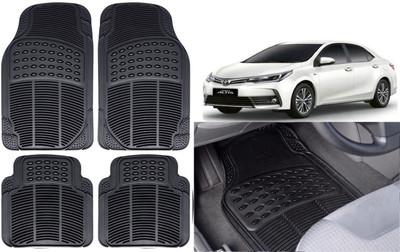 Auto Kite Rubber, PVC Standard Mat For  Toyota Altis(Black)
