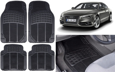 Auto Kite Rubber, PVC Standard Mat For  Audi A7(Black)