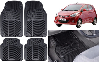 Auto Kite Rubber, PVC Standard Mat For  Hyundai Eon(Black)