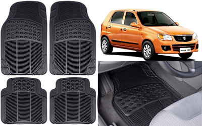Auto Kite Rubber, PVC Standard Mat For  Maruti Suzuki Alto K10(Black)