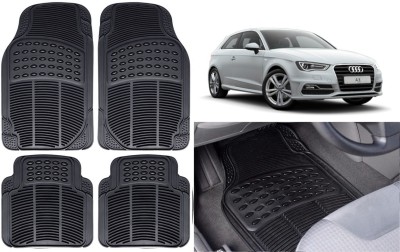 Auto Kite Rubber, PVC Standard Mat For  Audi A3(Black)