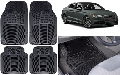 Auto Kite Rubber, PVC Standard Mat For  Audi S3(Black)