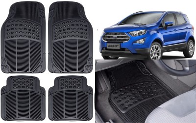 Auto Kite Rubber, PVC Standard Mat For  Ford Ecosport(Black)