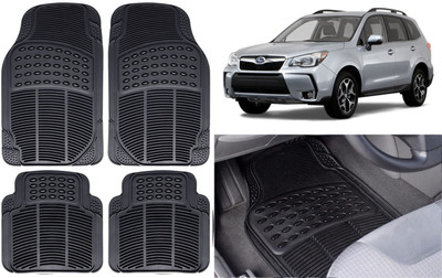Auto Kite Rubber, PVC Standard Mat For  Subaru Forester(Black)