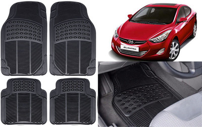 Auto Kite Rubber, PVC Standard Mat For  Hyundai Elantra(Black)