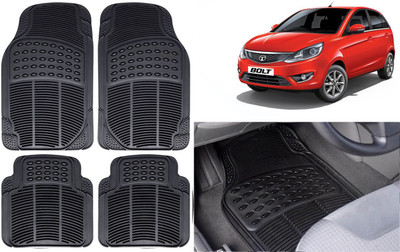 Auto Kite Rubber, PVC Standard Mat For  Tata Bolt(Black)