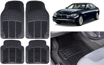 Auto Kite Rubber, PVC Standard Mat For  BMW 7 Series(Black)