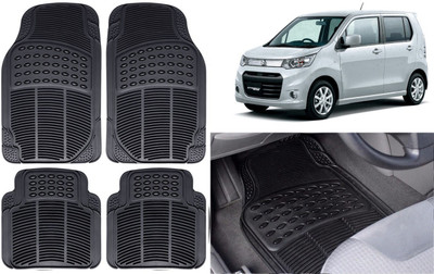 Auto Kite Rubber, PVC Standard Mat For  Maruti Suzuki WagonR Stingray(Black)