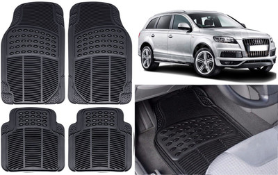 Auto Kite Rubber, PVC Standard Mat For  Audi Q7(Black)
