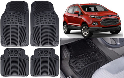 Auto Kite Rubber, PVC Standard Mat For  Ford Ecosport(Black)