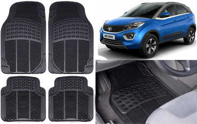 Auto Kite Rubber, PVC Standard Mat For  Tata Nexon(Black)