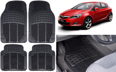 Auto Kite Rubber, PVC Standard Mat For  Opel Astra(Black)