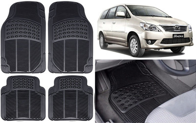 Auto Kite Rubber, PVC Standard Mat For  Toyota Innova(Black)