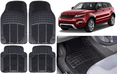 Auto Kite Rubber, PVC Standard Mat For  Land Rover Evoque(Black)