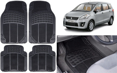 Auto Kite Rubber, PVC Standard Mat For  Maruti Suzuki Ertiga(Black)