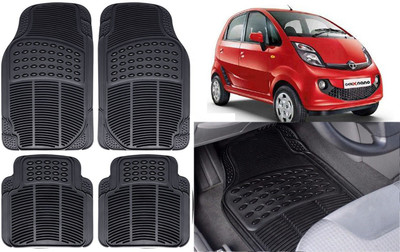 Auto Kite Rubber, PVC Standard Mat For  Tata Nano Genx(Black)
