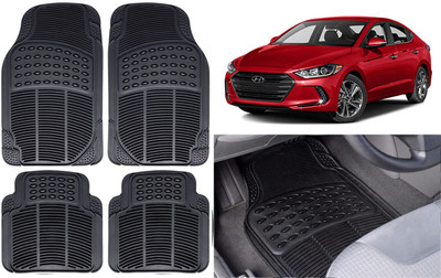 Auto Kite Rubber, PVC Standard Mat For  Hyundai Elantra(Black)