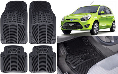 Auto Kite Rubber, PVC Standard Mat For  Ford Figo(Black)