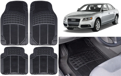 Auto Kite Rubber, PVC Standard Mat For  Audi A4(Black)