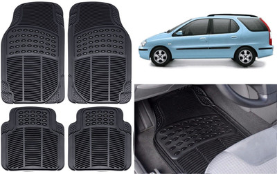Auto Kite Rubber, PVC Standard Mat For  Tata Indigo Marina(Black)