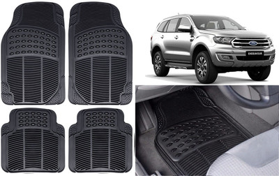Auto Kite Rubber, PVC Standard Mat For  Ford Endeavour(Black)