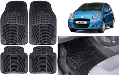 Auto Kite Rubber, PVC Standard Mat For  Maruti Suzuki A-Star(Black)