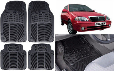 Auto Kite Rubber, PVC Standard Mat For  Maruti Suzuki Esteem(Black)