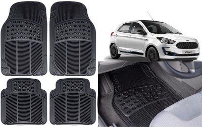 Auto Kite Rubber, PVC Standard Mat For  Ford Figo(Black)