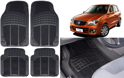 Auto Kite Rubber, PVC Standard Mat For  Maruti Suzuki Alto K10(Black)