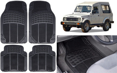 Auto Kite Rubber, PVC Standard Mat For  Maruti Suzuki Gypsy(Black)