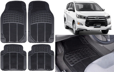 Auto Kite Rubber, PVC Standard Mat For  Toyota Innova Crysta(Black)