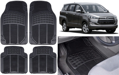 Auto Kite Rubber, PVC Standard Mat For  Toyota Innova Crysta(Black)