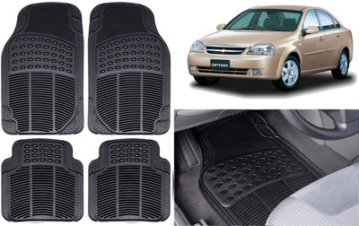 Auto Kite Rubber, PVC Standard Mat For  Chevrolet Optra(Black)