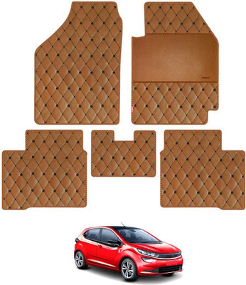 elegant Leatherite Standard Mat For  Tata Altroz(Brown)