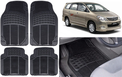 Auto Kite Rubber, PVC Standard Mat For  Toyota Innova(Black)