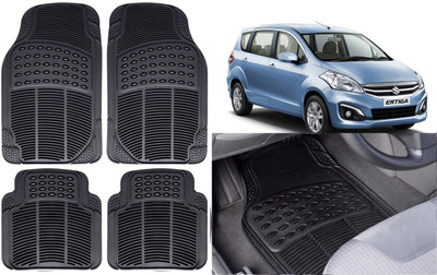 Auto Kite Rubber, PVC Standard Mat For  Maruti Suzuki Ertiga(Black)