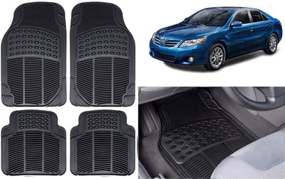 Auto Kite Rubber, PVC Standard Mat For  Toyota Camry(Black)