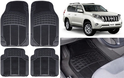 Auto Kite Rubber, PVC Standard Mat For  Toyota Land Cruiser Prado(Black)