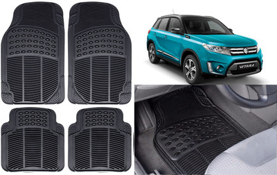 Auto Kite Rubber, PVC Standard Mat For  Maruti Suzuki Grand Vitara(Black)