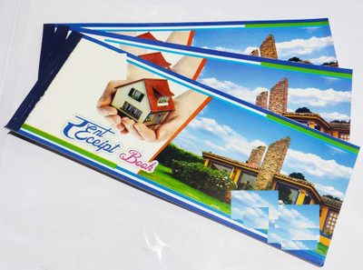 clipper RENT RECEIPT BOOK PACK OF 3 BOOKLETS RT01 1-Part LEDGER/RENT RECEIPT BOOK(50 Sets)