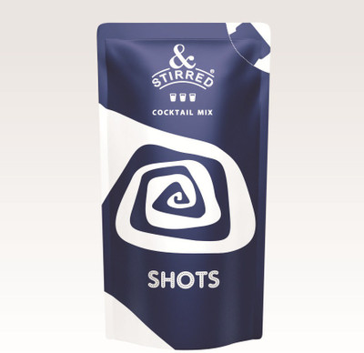 & Stirred KamiKaze Shots Cocktail/ Mocktail Mix- Combo Pack of 2(2 x 250 ml)