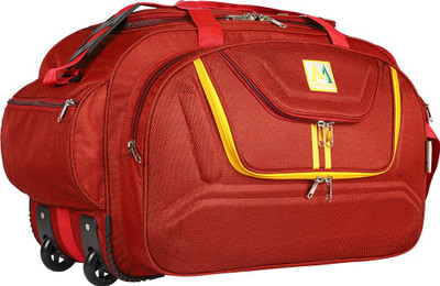 M MEDLER (Expandable) DUFFLE_EAGLE7-RED Duffel With Wheels (Strolley)