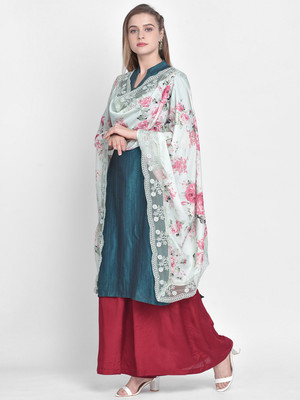 DUPATTA BAZAAR Cotton Blend Printed Women Dupatta
