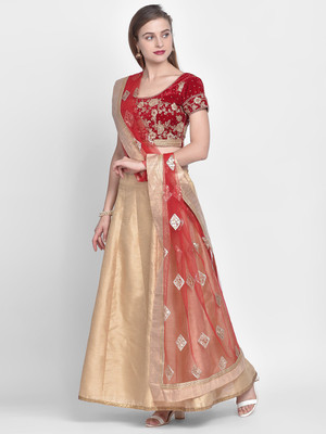 DUPATTA BAZAAR Net Embellished Women Dupatta