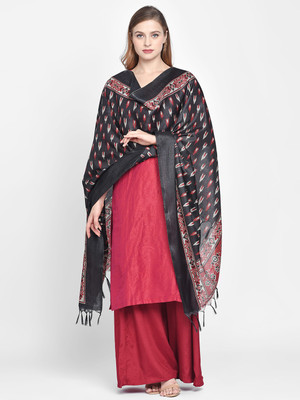 DUPATTA BAZAAR Silk Blend Printed Women Dupatta